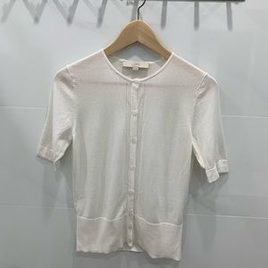 LOFT- Short Sleeve Cardigan